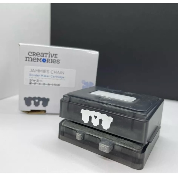 Creative Memories Jammies Shirt Chain Border Maker Punch Cartridge BMC Brand New - Picture 6 of 7